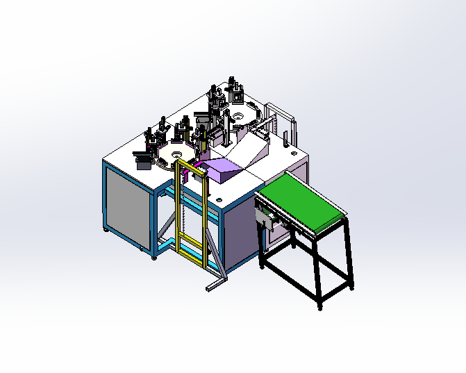 开关按钮组装机